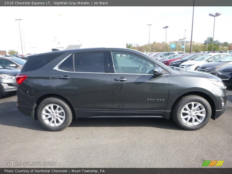 Nightfall Gray Metallic / Jet Black 2018 Chevrolet Equinox LT