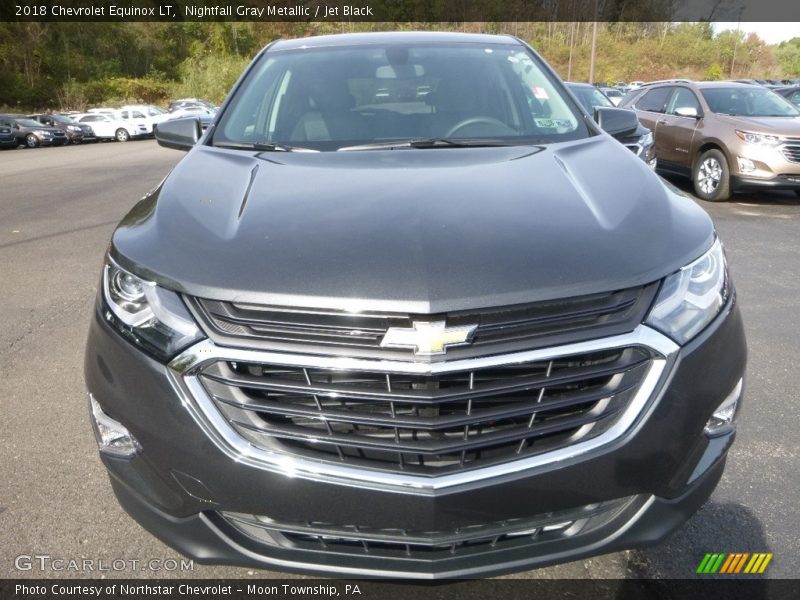 Nightfall Gray Metallic / Jet Black 2018 Chevrolet Equinox LT