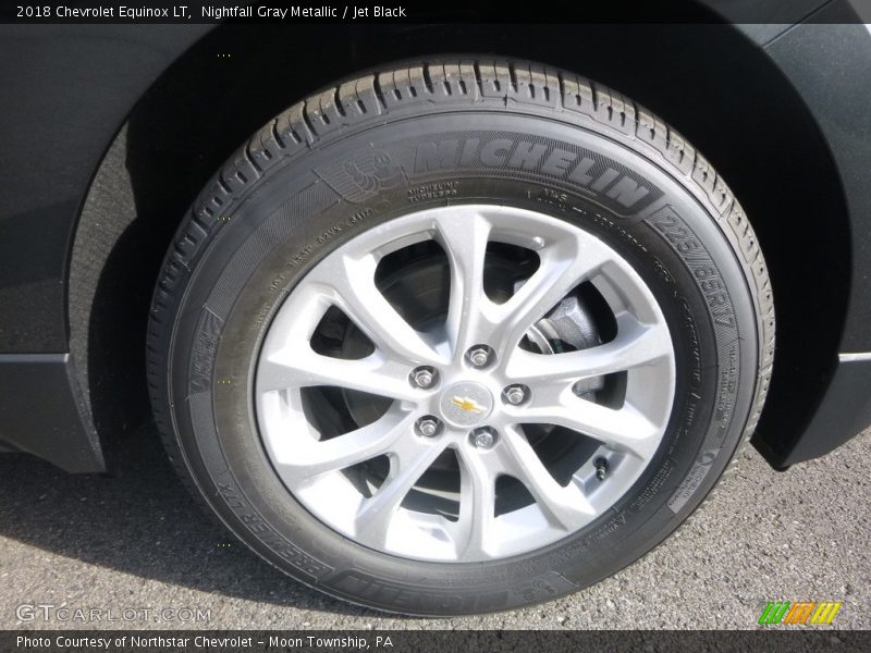 Nightfall Gray Metallic / Jet Black 2018 Chevrolet Equinox LT