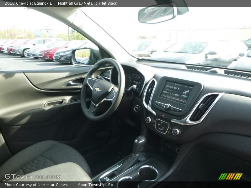 Nightfall Gray Metallic / Jet Black 2018 Chevrolet Equinox LT