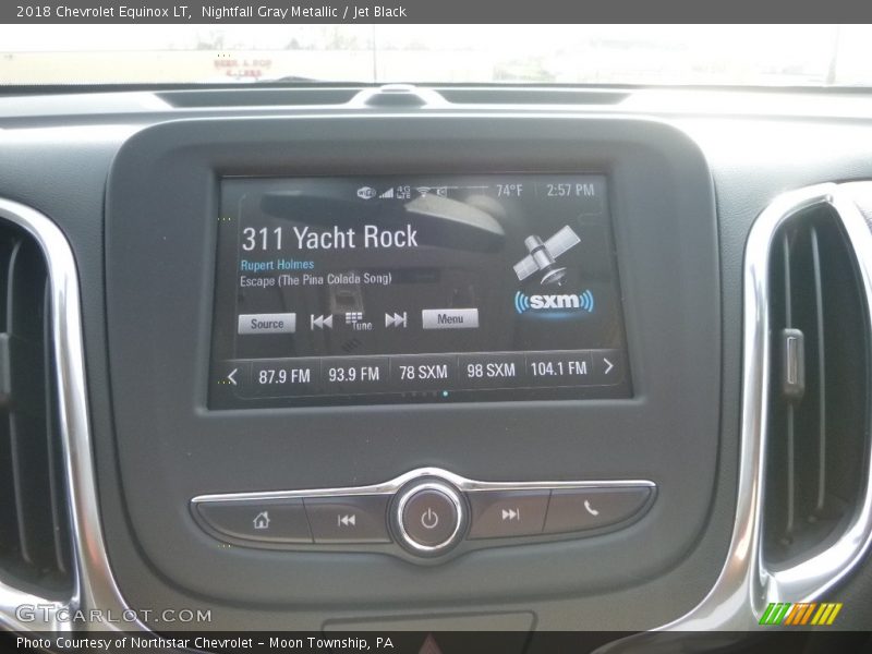 Nightfall Gray Metallic / Jet Black 2018 Chevrolet Equinox LT