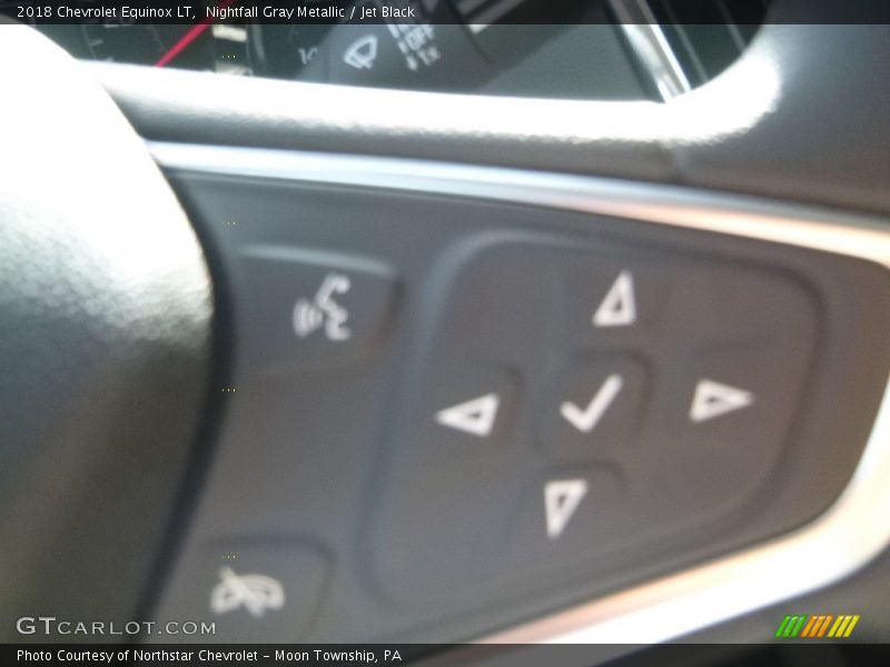 Nightfall Gray Metallic / Jet Black 2018 Chevrolet Equinox LT