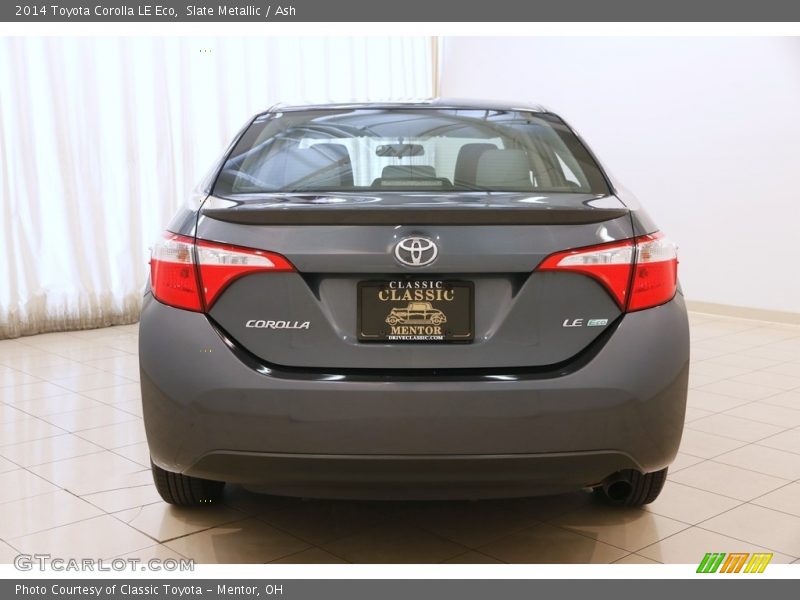 Slate Metallic / Ash 2014 Toyota Corolla LE Eco