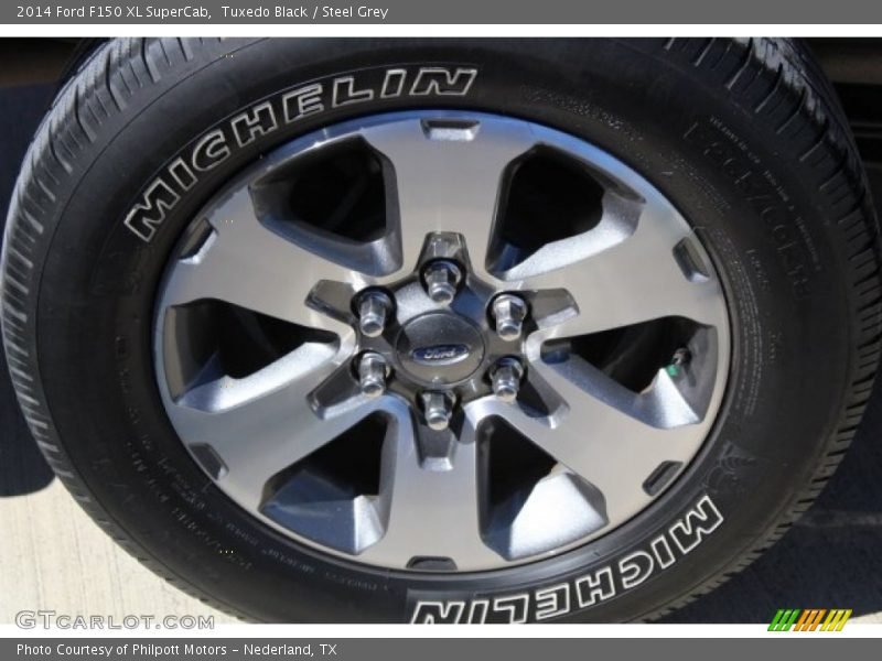 Tuxedo Black / Steel Grey 2014 Ford F150 XL SuperCab