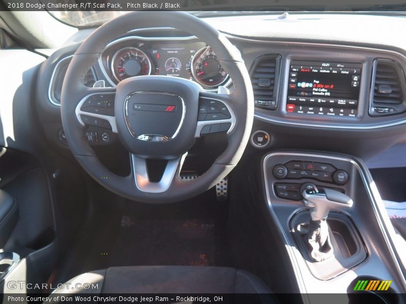 Pitch Black / Black 2018 Dodge Challenger R/T Scat Pack