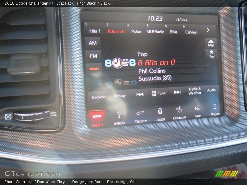 Pitch Black / Black 2018 Dodge Challenger R/T Scat Pack