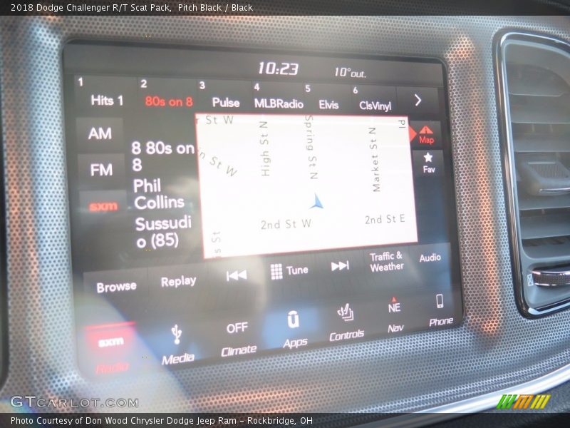 Pitch Black / Black 2018 Dodge Challenger R/T Scat Pack