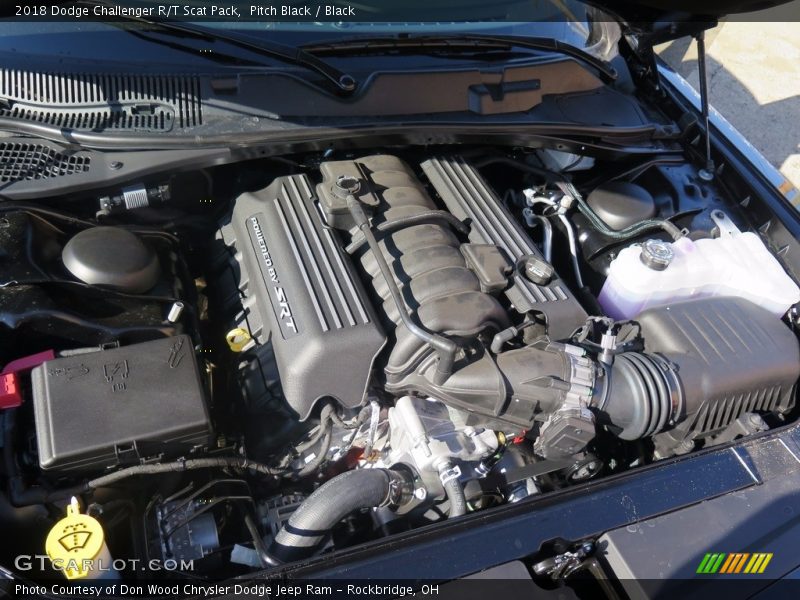 Pitch Black / Black 2018 Dodge Challenger R/T Scat Pack