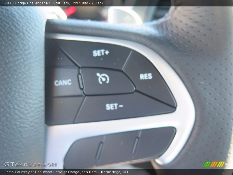 Pitch Black / Black 2018 Dodge Challenger R/T Scat Pack