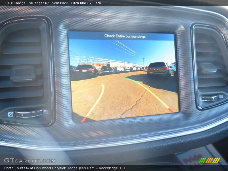 Pitch Black / Black 2018 Dodge Challenger R/T Scat Pack