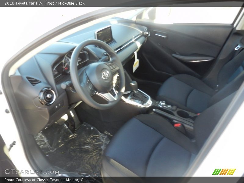 Frost / Mid-Blue Black 2018 Toyota Yaris iA
