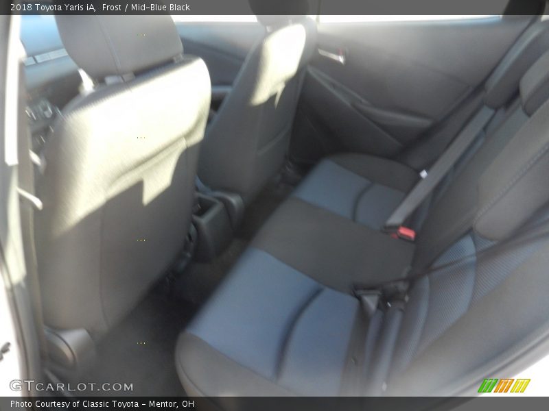 Frost / Mid-Blue Black 2018 Toyota Yaris iA