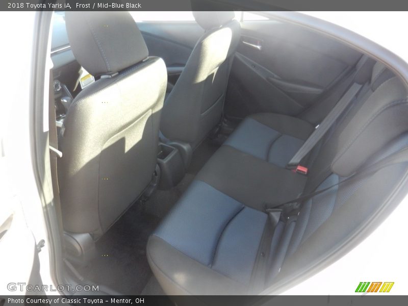 Frost / Mid-Blue Black 2018 Toyota Yaris iA