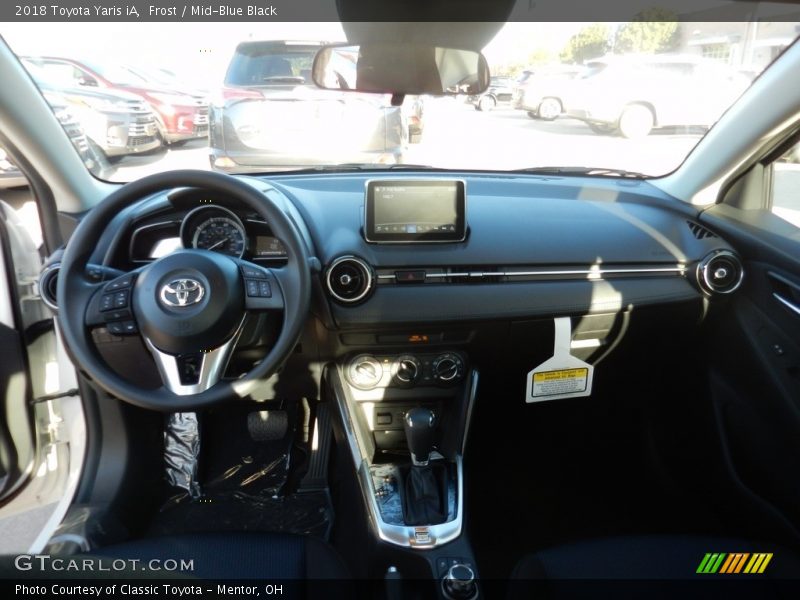 Frost / Mid-Blue Black 2018 Toyota Yaris iA