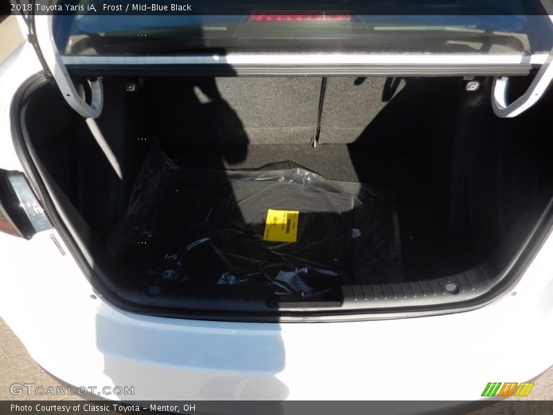 Frost / Mid-Blue Black 2018 Toyota Yaris iA