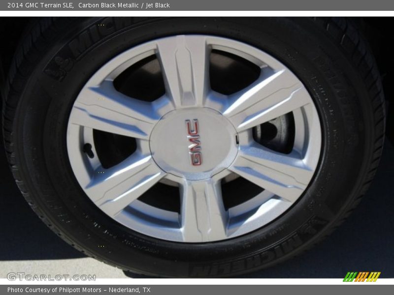 Carbon Black Metallic / Jet Black 2014 GMC Terrain SLE