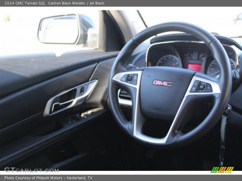 Carbon Black Metallic / Jet Black 2014 GMC Terrain SLE
