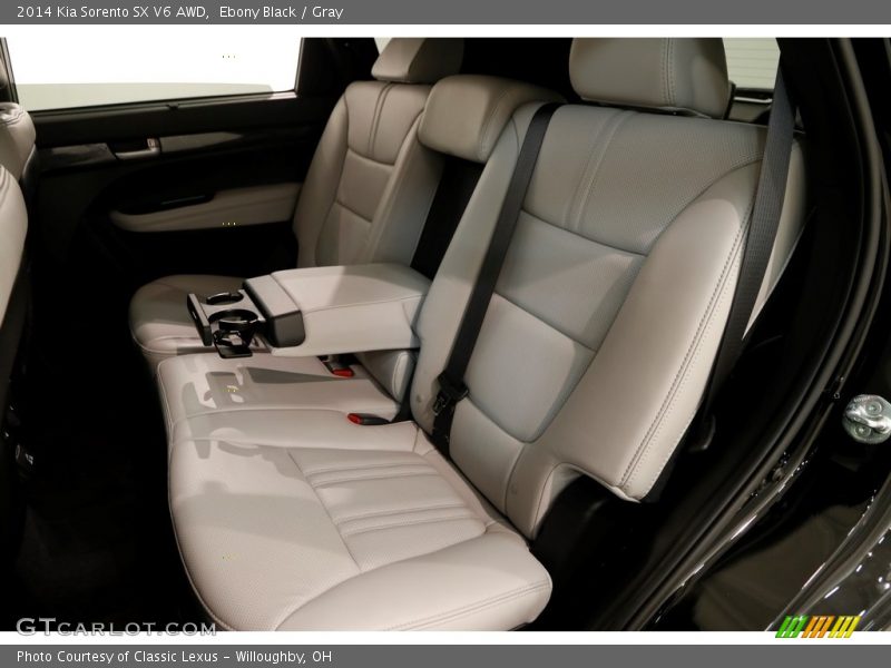 Ebony Black / Gray 2014 Kia Sorento SX V6 AWD