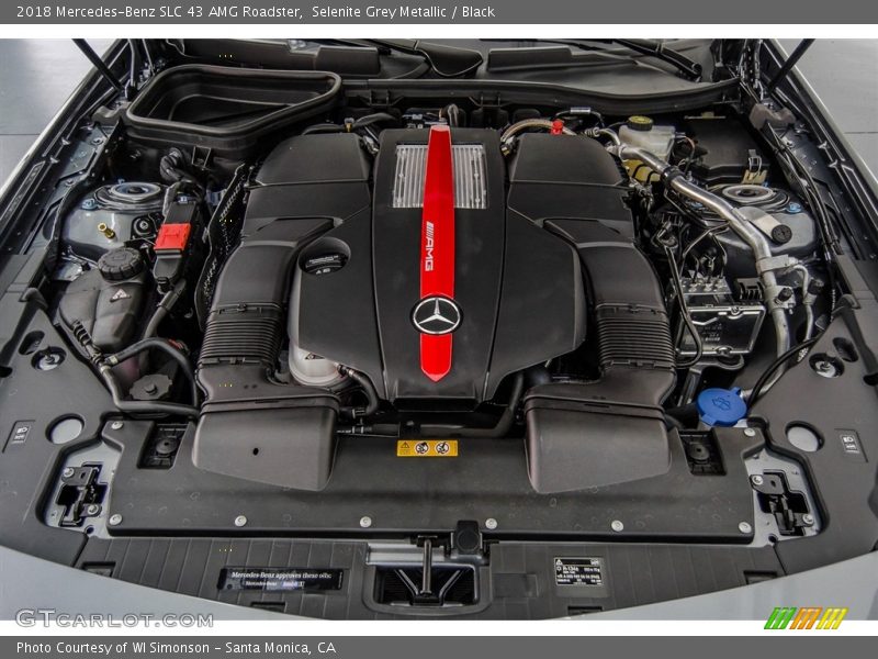  2018 SLC 43 AMG Roadster Engine - 3.0 Liter biturbo DOHC 24-Valve VVT V6