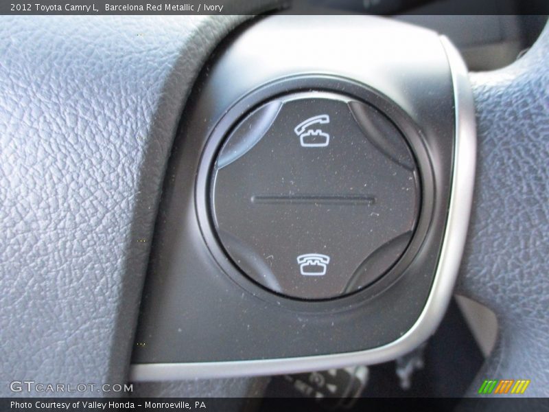 Barcelona Red Metallic / Ivory 2012 Toyota Camry L