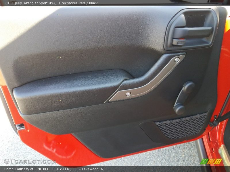 Firecracker Red / Black 2017 Jeep Wrangler Sport 4x4