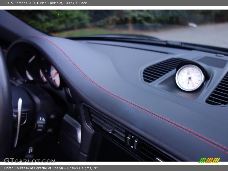 Black / Black 2015 Porsche 911 Turbo Cabriolet