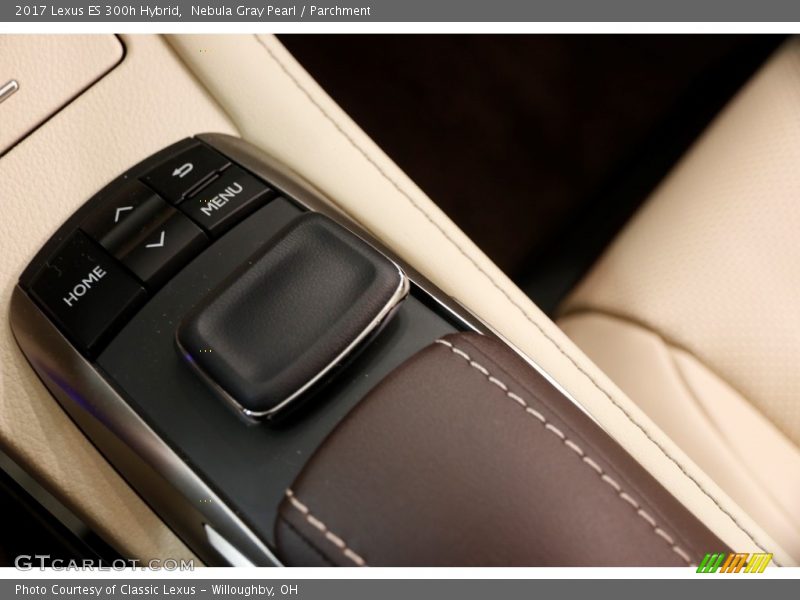 Nebula Gray Pearl / Parchment 2017 Lexus ES 300h Hybrid