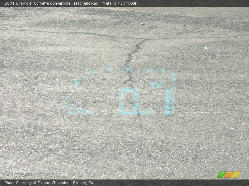 Magnetic Red II Metallic / Light Oak 2001 Chevrolet Corvette Convertible