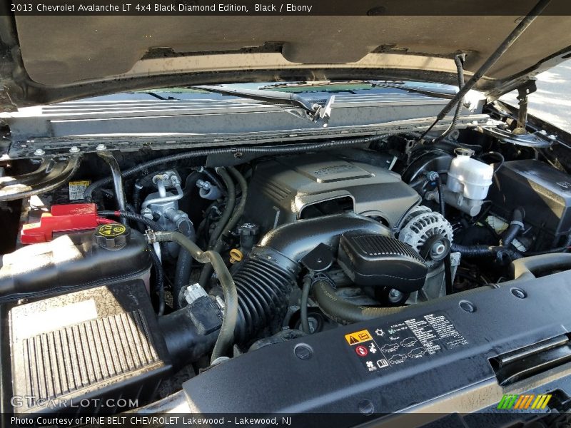 Black / Ebony 2013 Chevrolet Avalanche LT 4x4 Black Diamond Edition