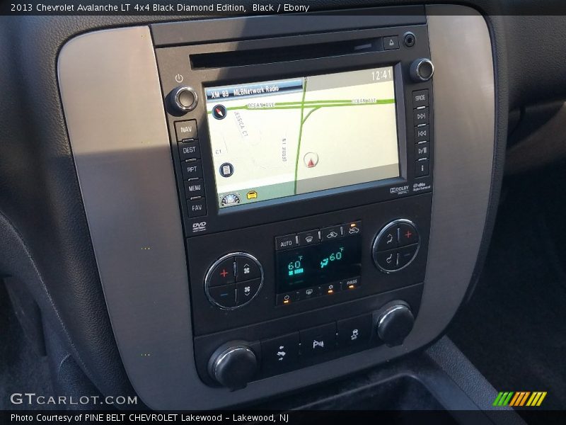 Black / Ebony 2013 Chevrolet Avalanche LT 4x4 Black Diamond Edition