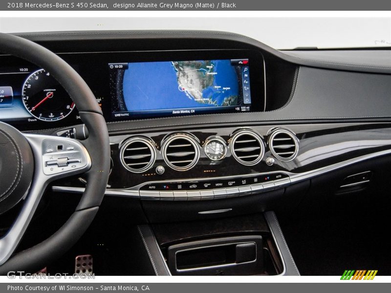 designo Allanite Grey Magno (Matte) / Black 2018 Mercedes-Benz S 450 Sedan