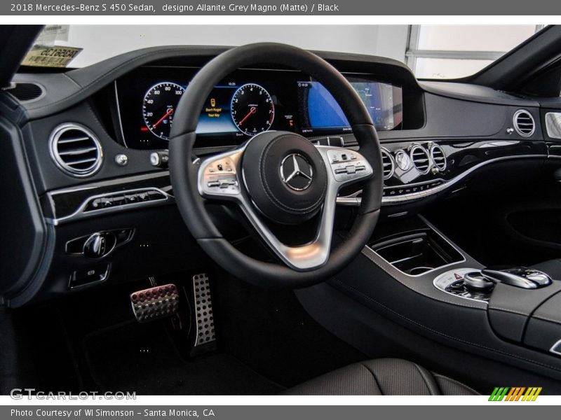 Dashboard of 2018 S 450 Sedan