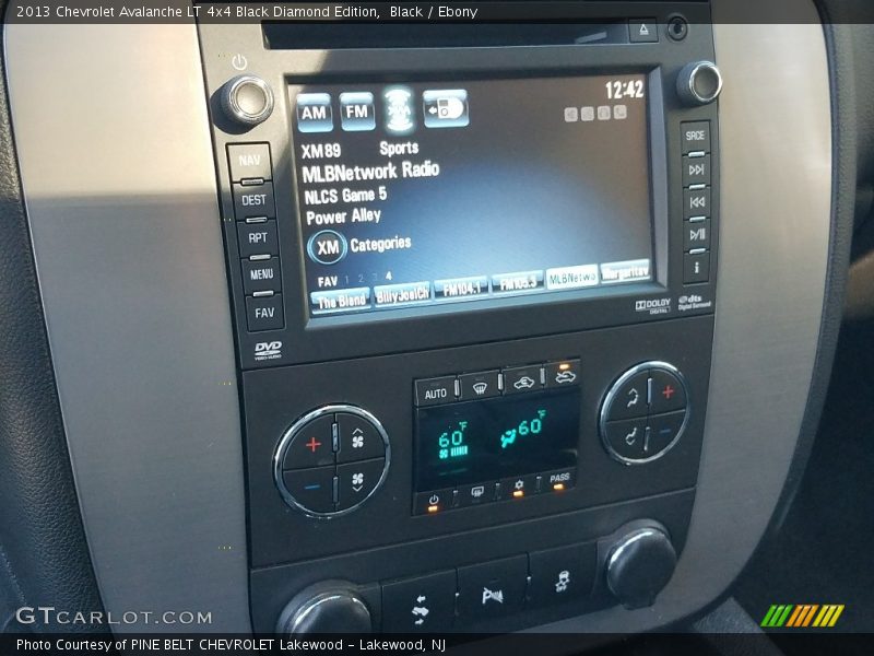 Black / Ebony 2013 Chevrolet Avalanche LT 4x4 Black Diamond Edition