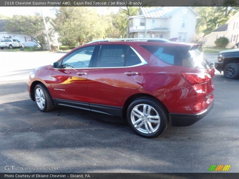 Cajun Red Tintcoat / Jet Black/­Brandy 2018 Chevrolet Equinox Premier AWD
