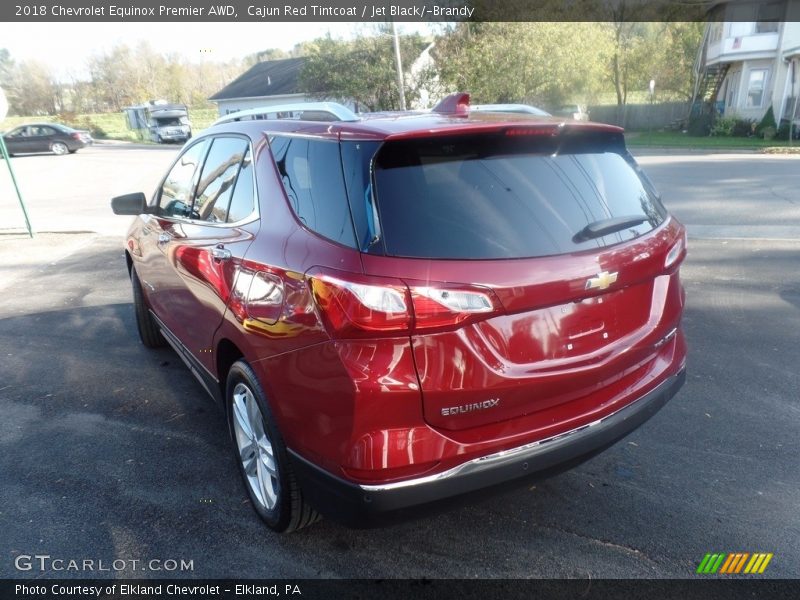 Cajun Red Tintcoat / Jet Black/­Brandy 2018 Chevrolet Equinox Premier AWD