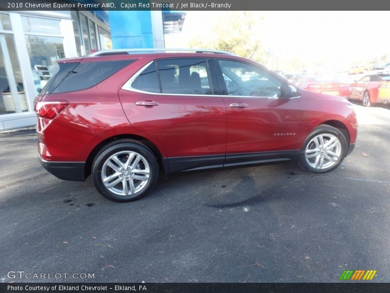 Cajun Red Tintcoat / Jet Black/­Brandy 2018 Chevrolet Equinox Premier AWD