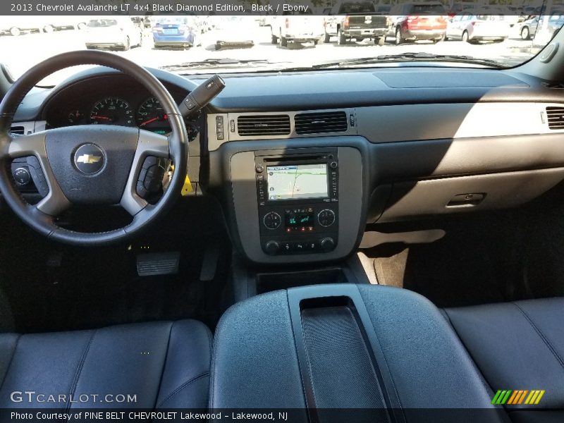 Black / Ebony 2013 Chevrolet Avalanche LT 4x4 Black Diamond Edition