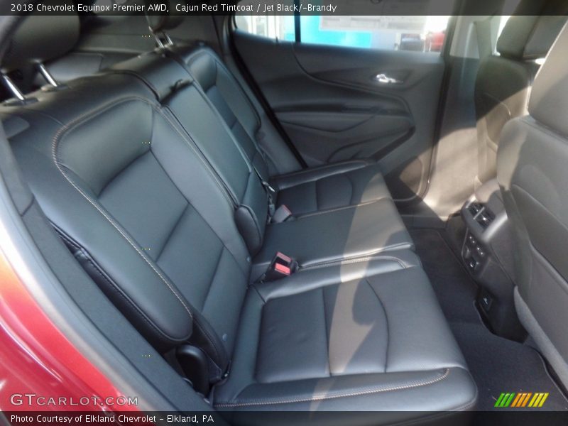 Cajun Red Tintcoat / Jet Black/­Brandy 2018 Chevrolet Equinox Premier AWD