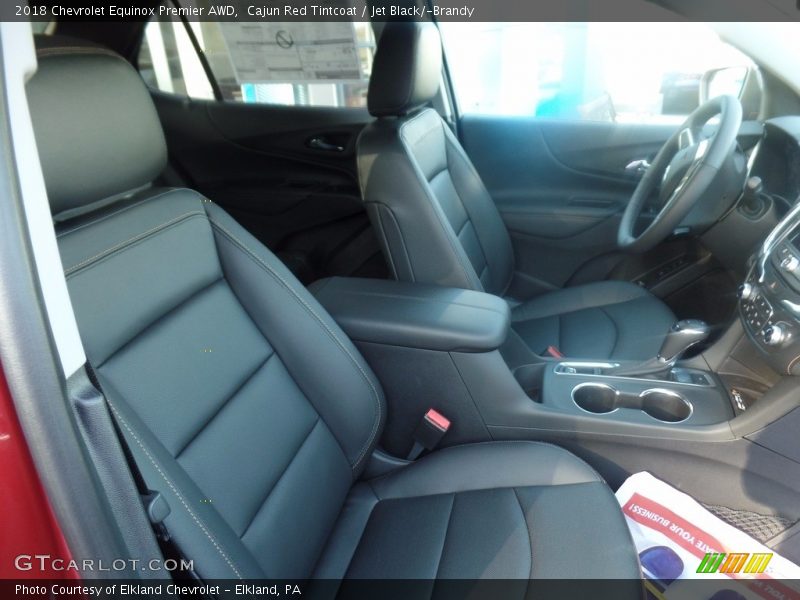 Cajun Red Tintcoat / Jet Black/­Brandy 2018 Chevrolet Equinox Premier AWD