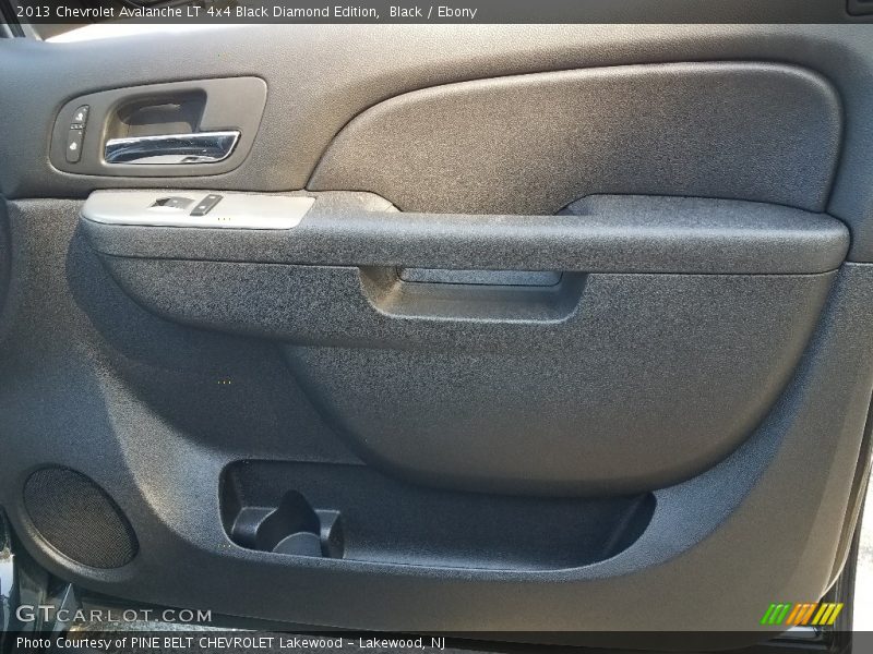 Black / Ebony 2013 Chevrolet Avalanche LT 4x4 Black Diamond Edition