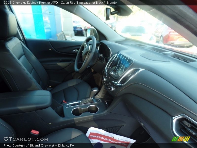 Cajun Red Tintcoat / Jet Black/­Brandy 2018 Chevrolet Equinox Premier AWD