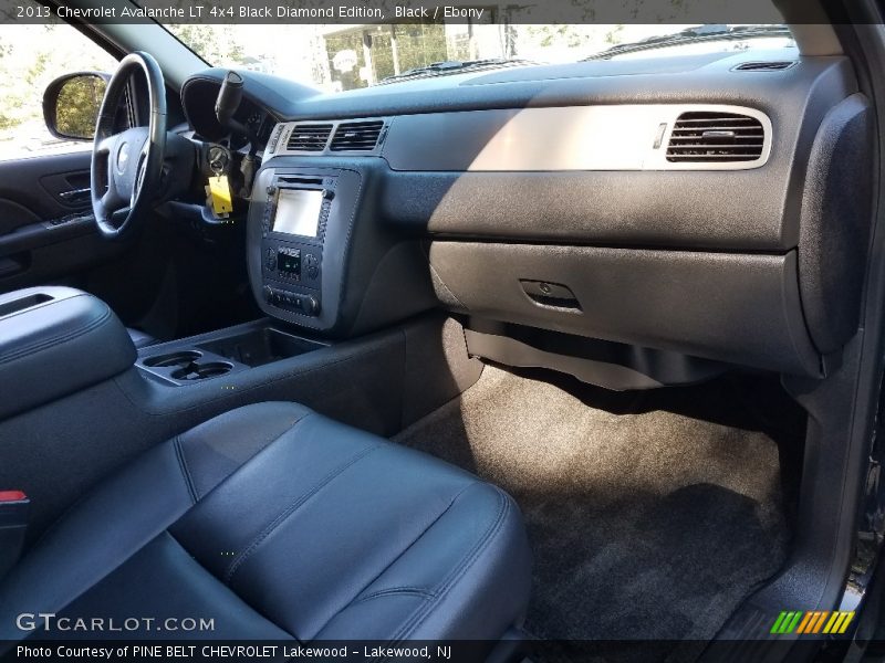 Black / Ebony 2013 Chevrolet Avalanche LT 4x4 Black Diamond Edition