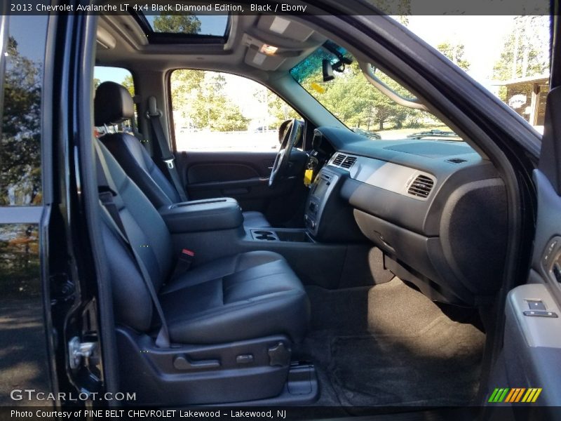 Black / Ebony 2013 Chevrolet Avalanche LT 4x4 Black Diamond Edition