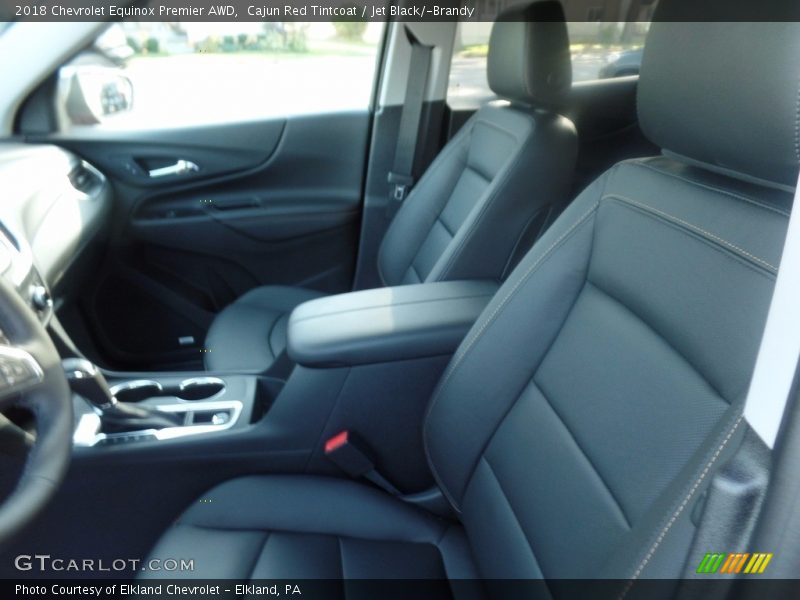 Cajun Red Tintcoat / Jet Black/­Brandy 2018 Chevrolet Equinox Premier AWD