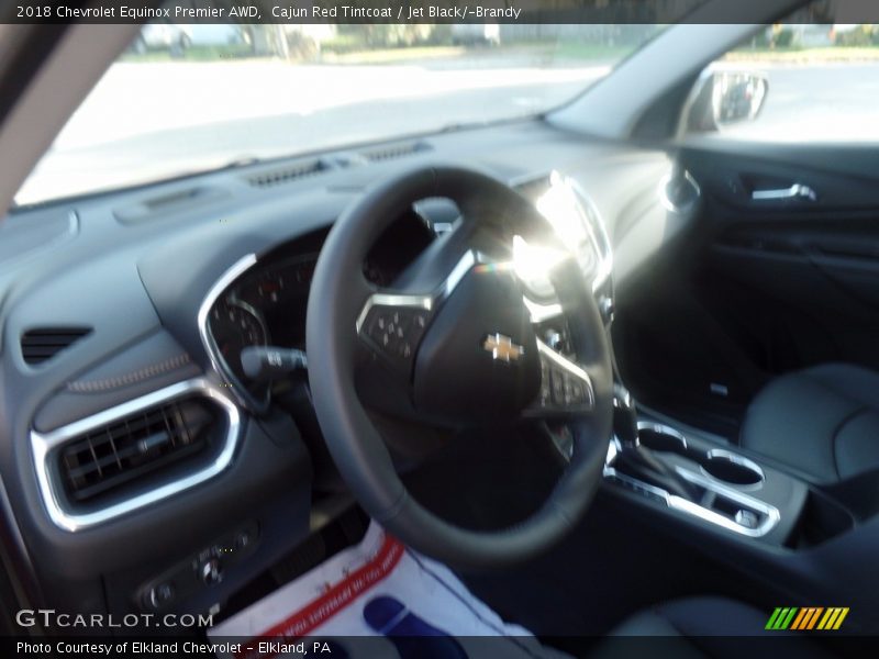 Cajun Red Tintcoat / Jet Black/­Brandy 2018 Chevrolet Equinox Premier AWD