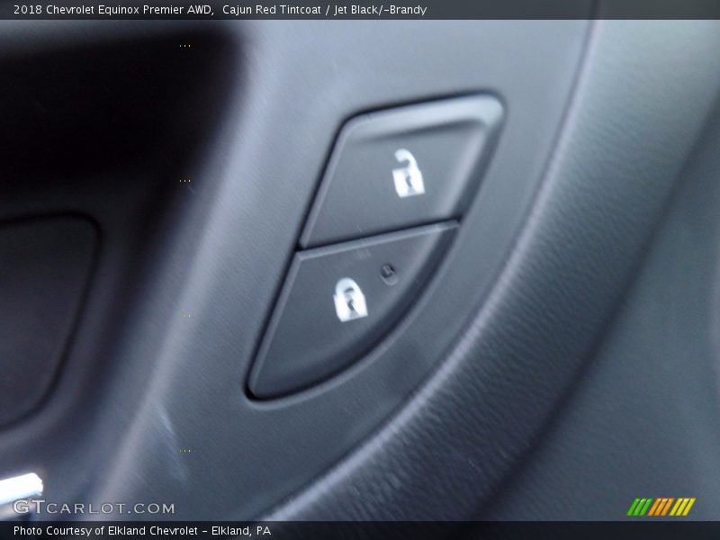 Cajun Red Tintcoat / Jet Black/­Brandy 2018 Chevrolet Equinox Premier AWD