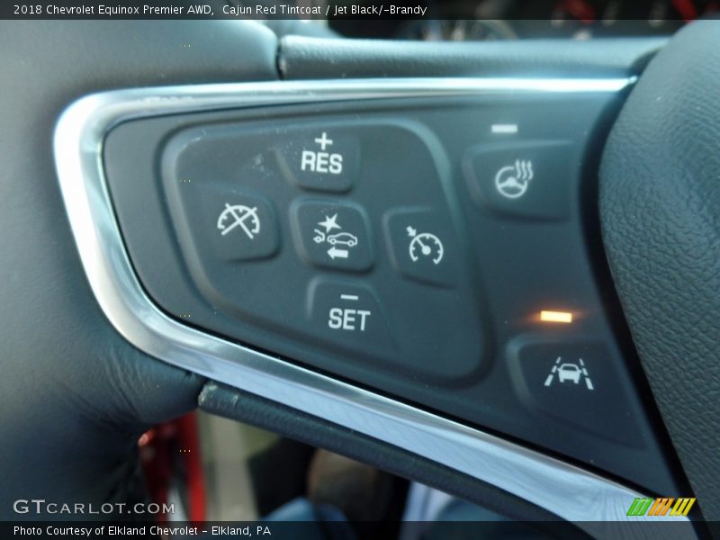 Cajun Red Tintcoat / Jet Black/­Brandy 2018 Chevrolet Equinox Premier AWD