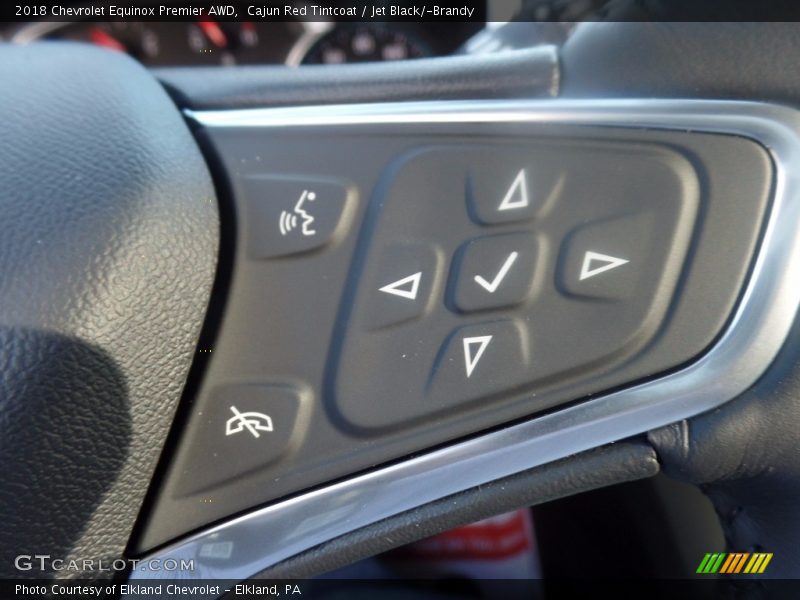 Cajun Red Tintcoat / Jet Black/­Brandy 2018 Chevrolet Equinox Premier AWD