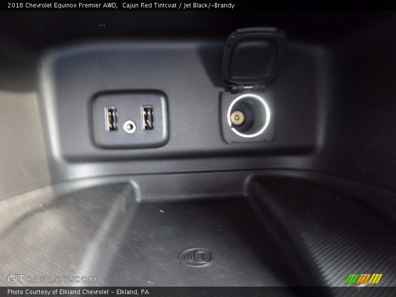 Cajun Red Tintcoat / Jet Black/­Brandy 2018 Chevrolet Equinox Premier AWD