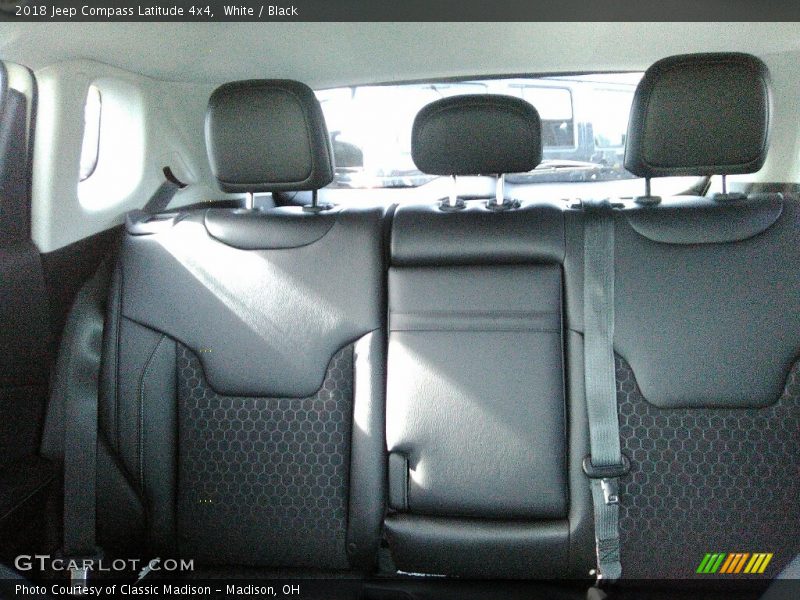 White / Black 2018 Jeep Compass Latitude 4x4
